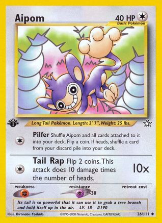 Aipom - 26/111 - Uncommon - Unlimited