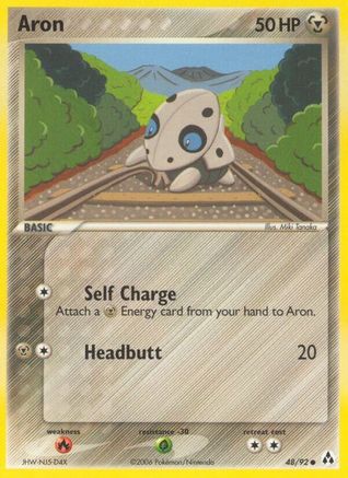 Aron - 48/92 - Common - Reverse Holo