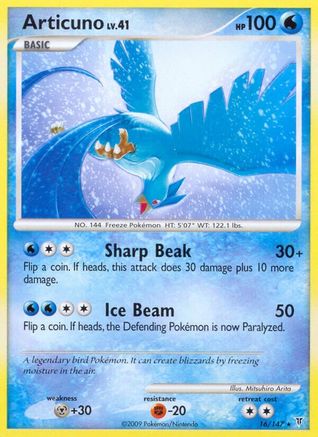Articuno (16) - 16/147 - Rare