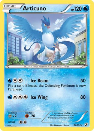 Articuno - 32/113 - Holo Rare - Reverse Holo