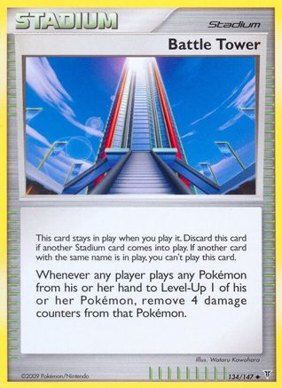 Battle Tower - 134/147 - Uncommon - Reverse Holo