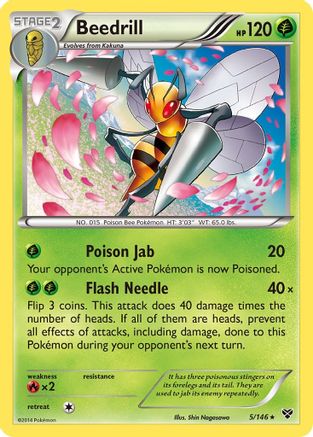 Beedrill - 5/146 - Rare