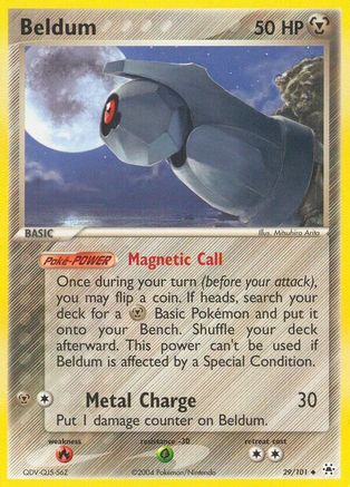 Beldum - 29/101 - Uncommon - Reverse Holo