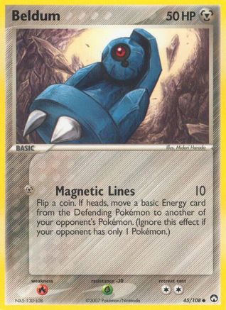 Beldum - 45/108 - Common - Reverse Holo