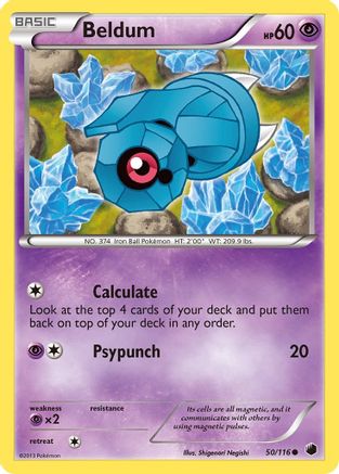 Beldum - 50/116 - Common