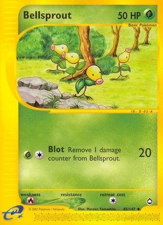 Bellsprout - 45/147 - Uncommon - Reverse Holo