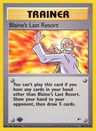 Blaine's Last Resort 105 - Unlimited Gym Heroes - Uncommon