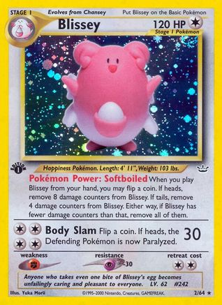 Blissey - 2/64 - Holo Rare - Unlimited