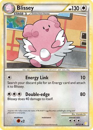 Blissey - 36/123 - Uncommon - Reverse Holo