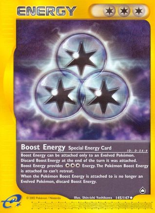 Boost Energy - 145/147 - Uncommon - Reverse Holo