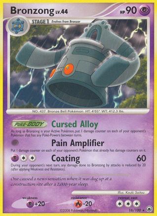 Bronzong - 16/100 - Rare