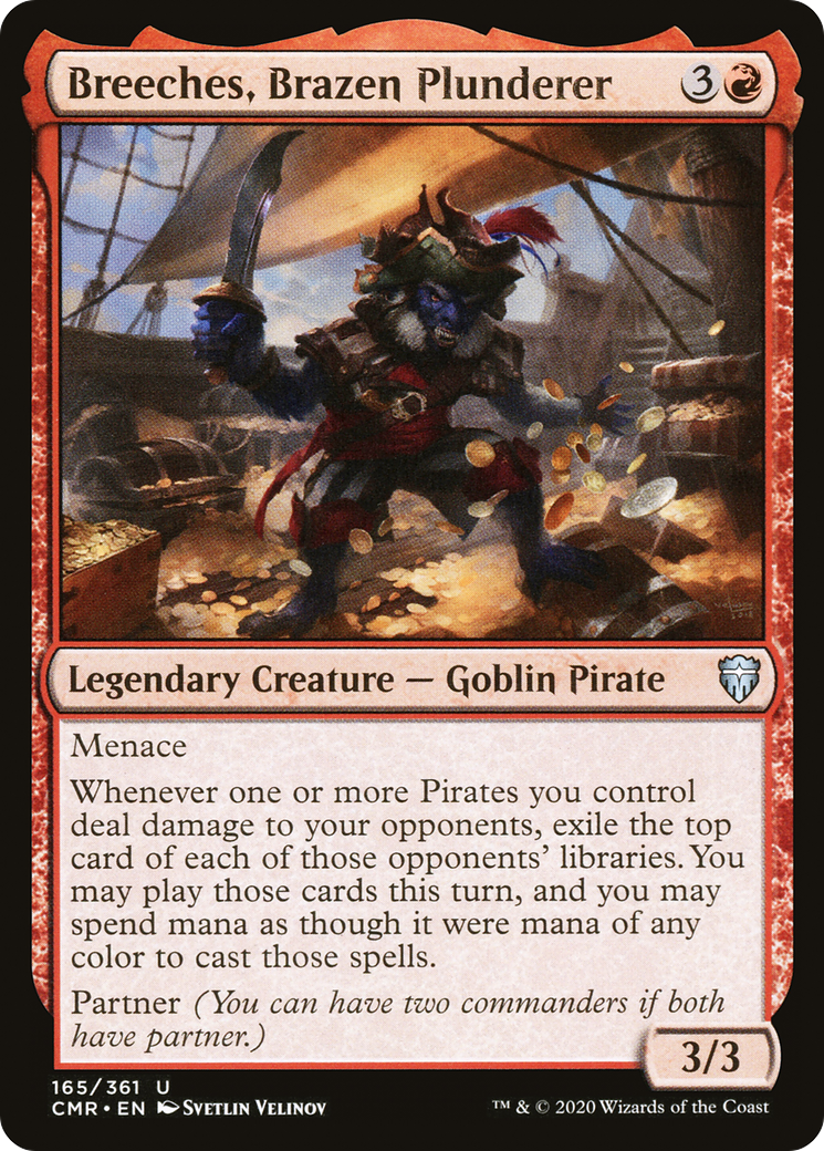 Breeches, Brazen Plunderer (CMR-165) Foil