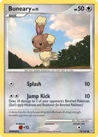 Buneary - 73/130 - Common - Reverse Holo