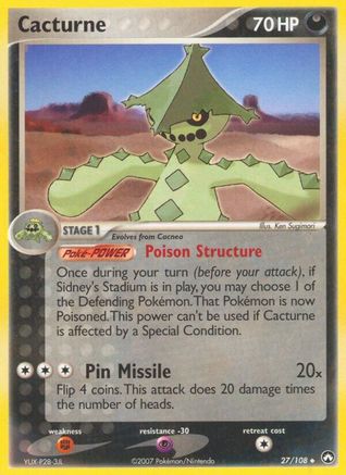 Cacturne - 27/108 - Uncommon