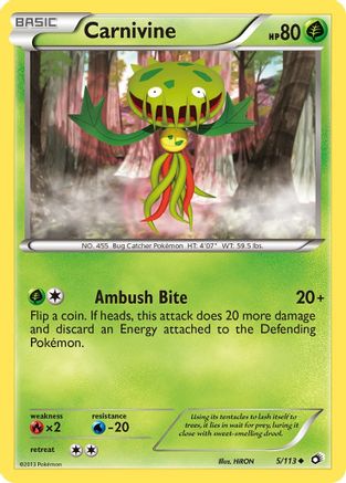 Carnivine - 5/113 - Uncommon
