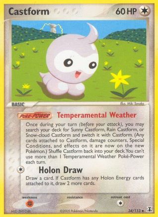 Castform Delta Species - Uncommon
