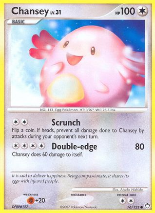 Chansey - 76/123 - Common