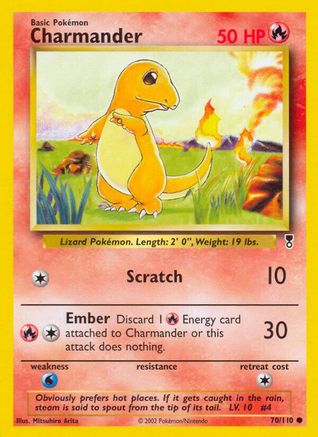 Charmander - 70/110 - Common - Reverse Holo