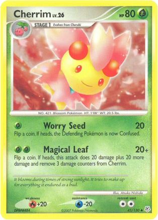 Cherrim - 45/130 - Uncommon - Reverse Holo