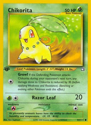 Chikorita (54) - 54/111 - Common - Unlimited