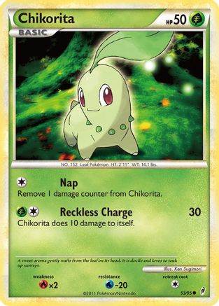 Chikorita - 53/95 - Common