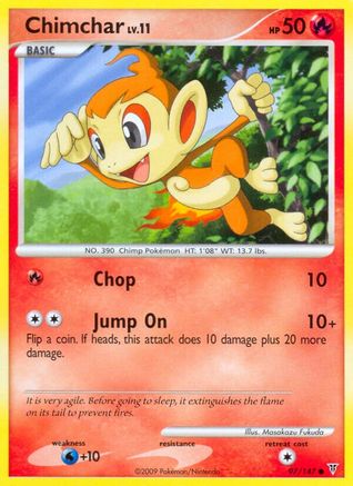 Chimchar - 97/147 - Common