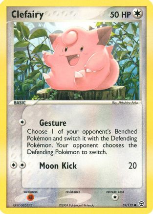 Clefairy - 59/112 - Common - Reverse Holo