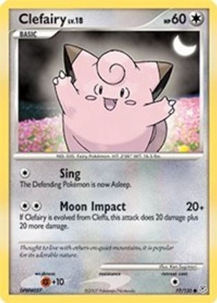 Clefairy - 77/130 - Common - Reverse Holo