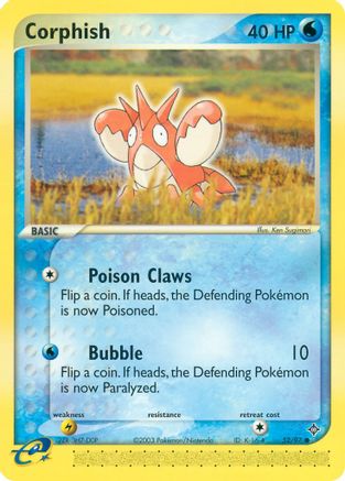 Corphish - 52/97 - Common - Reverse Holo
