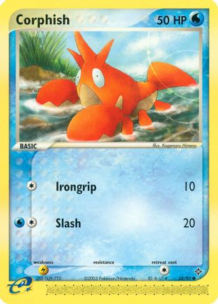 Corphish - 53/97 - Common - Reverse Holo