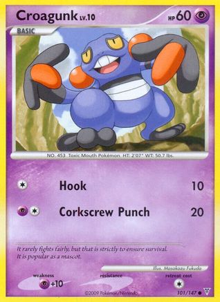 Croagunk - 101/147 - Common