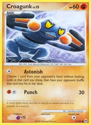 Croagunk - 61/99 - Common