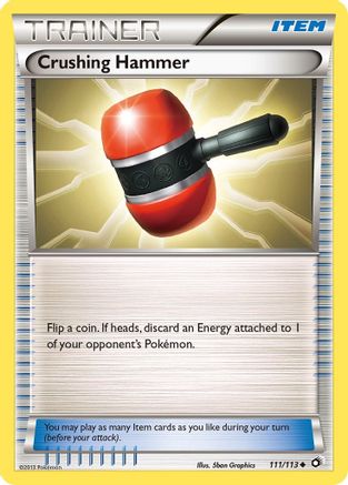 Crushing Hammer (111/113) Reverse Holofoil - Uncommon