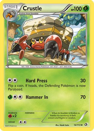 Crustle - 14/113 - Uncommon