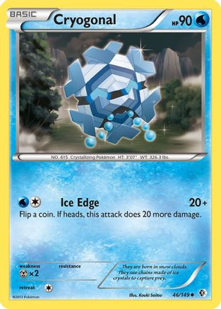Cryogonal - 46/149 - Uncommon - Reverse Holo