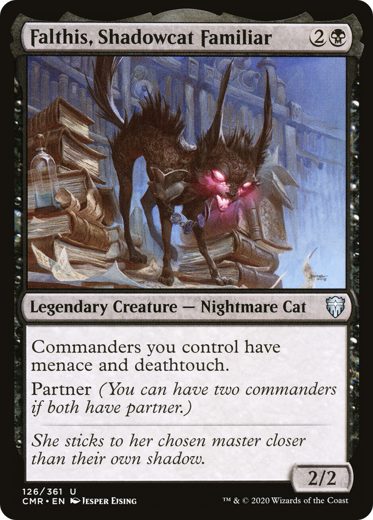 Falthis, Shadowcat Familiar (CMR-126) Foil