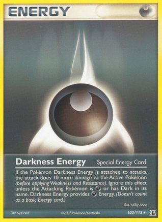 Darkness Energy (Special) - 103/113 - Rare - Reverse Holo