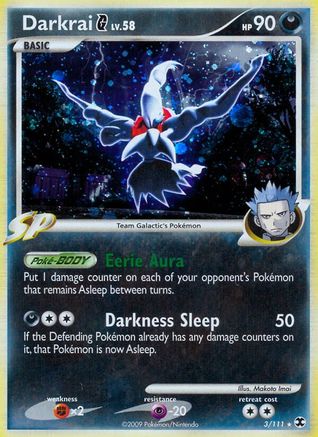 Darkrai G - 3/111 - Holo Rare