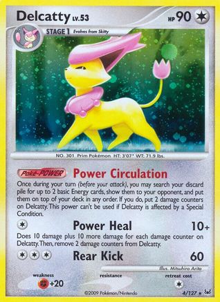 Delcatty (4/127) Holofoil - Holo Rare