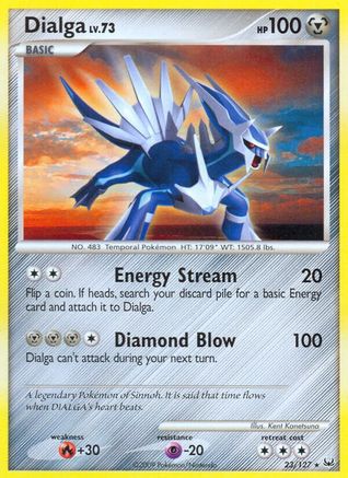 Dialga (23) - 23/127 - Rare