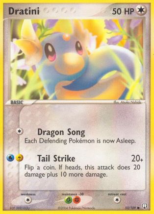 Dratini - 53/109 - Common - Reverse Holo