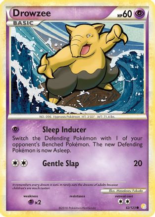 Drowzee - 62/123 - Common - Reverse Holo