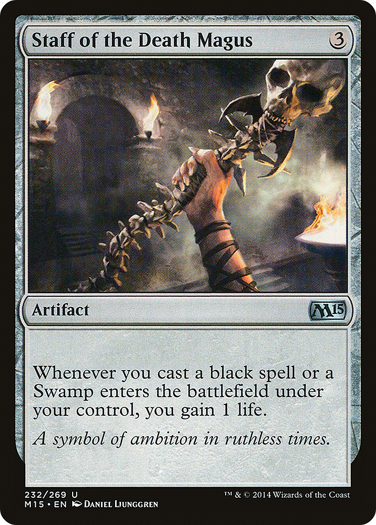 Staff of the Death Magus (M15-232) Foil