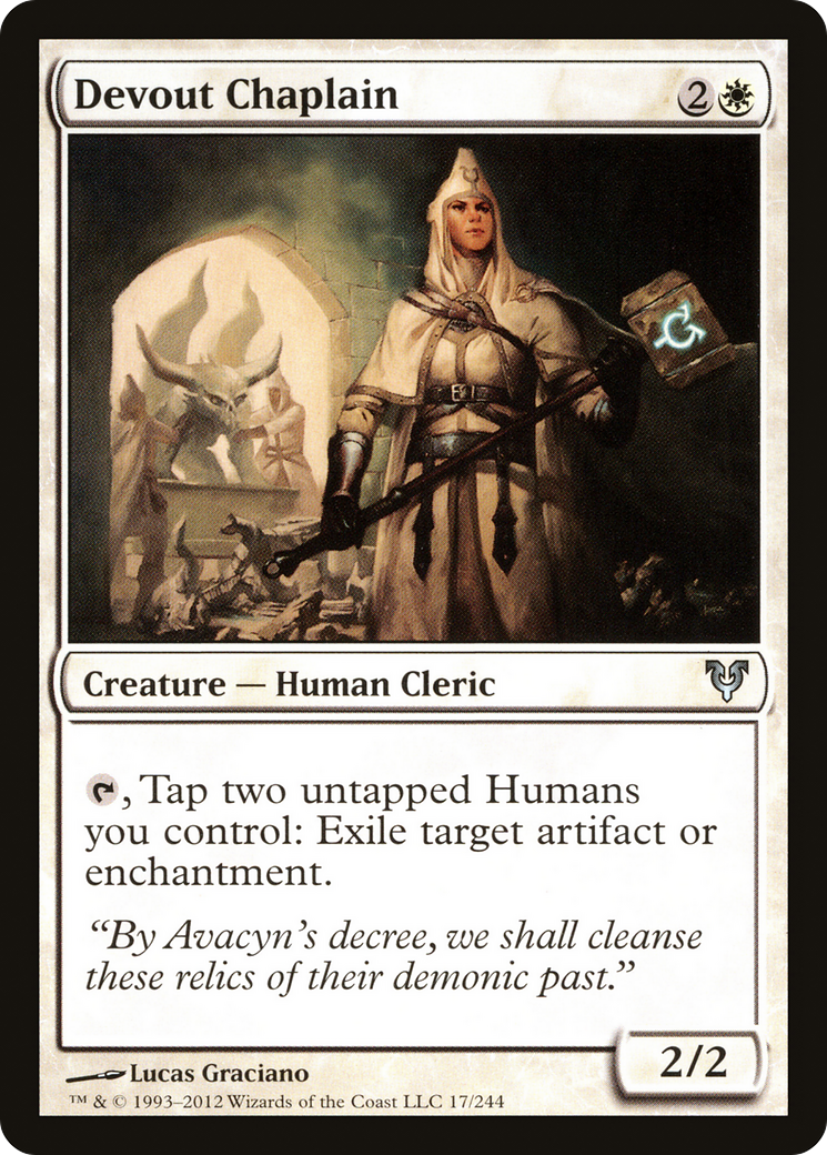 Devout Chaplain (AVR-017) Foil