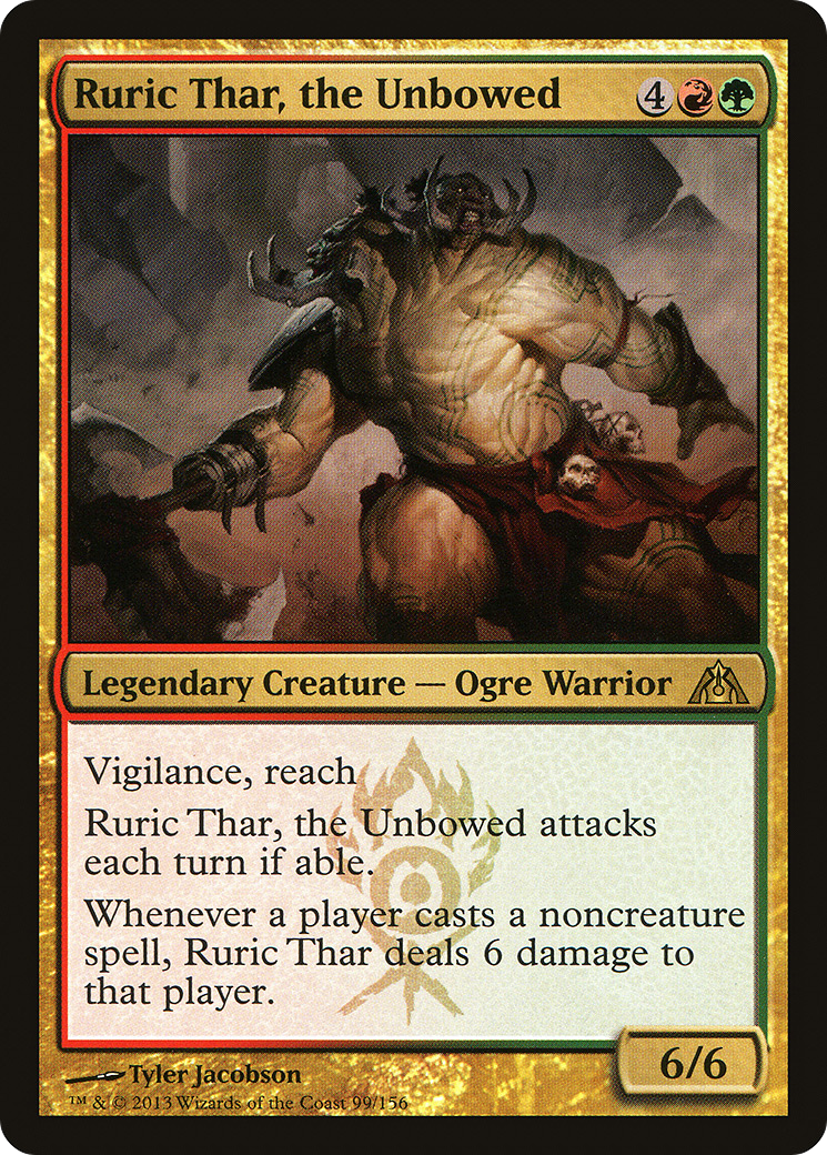 Ruric Thar, the Unbowed (DGM-099) Foil