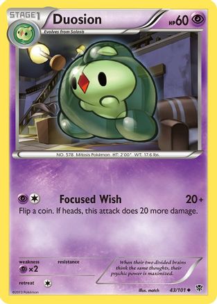 Duosion - 43/101 - Uncommon