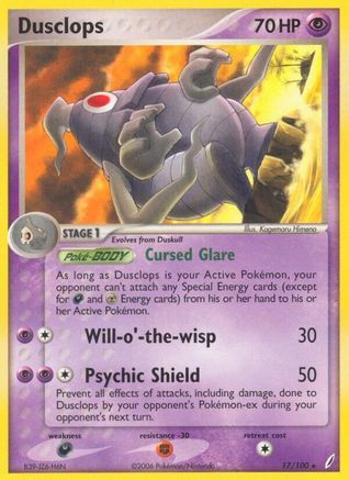 Dusclops - 17/100 - Rare