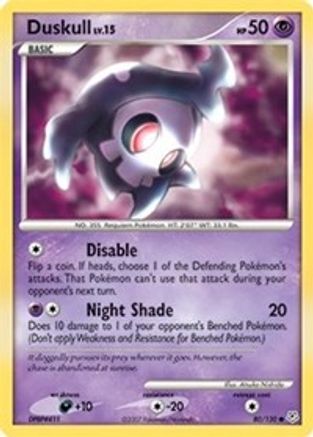 Duskull - 80/130 - Common