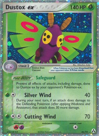 Dustox EX - 86/92 - Ultra Rare