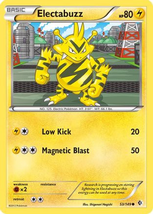 Electabuzz - 53/149 - Common - Reverse Holo